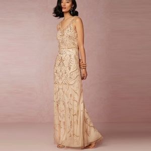 Stunning BHLDN Champagne Gown